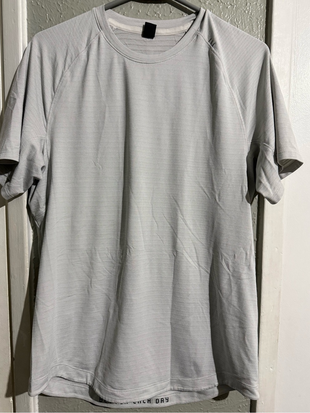 lululemon athletica Men's Short-Sleeve Crew Tee - Light Gray